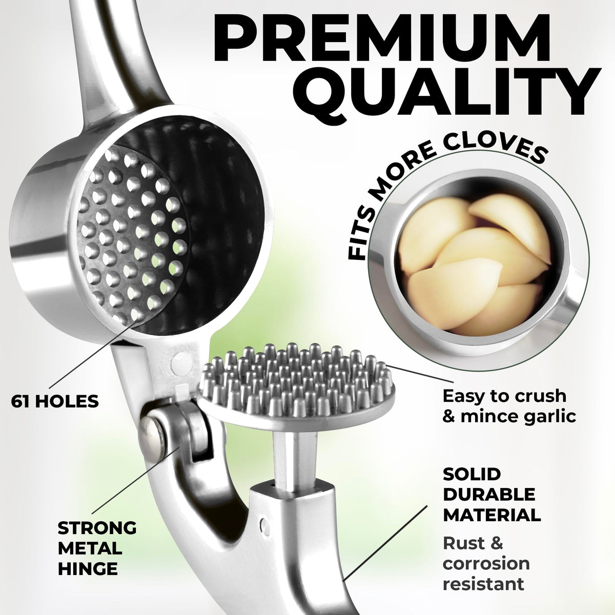 Multifunctional Manual Garlic Press Set