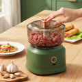 Electric Garlic Chopper, Mini Portable Veggie Chopper, 250ML Garlic Grinder Masher Onion Grinder, Blender To Vegetable, Wireless Food Processor For Ginger, Chili, Fruit, Meat